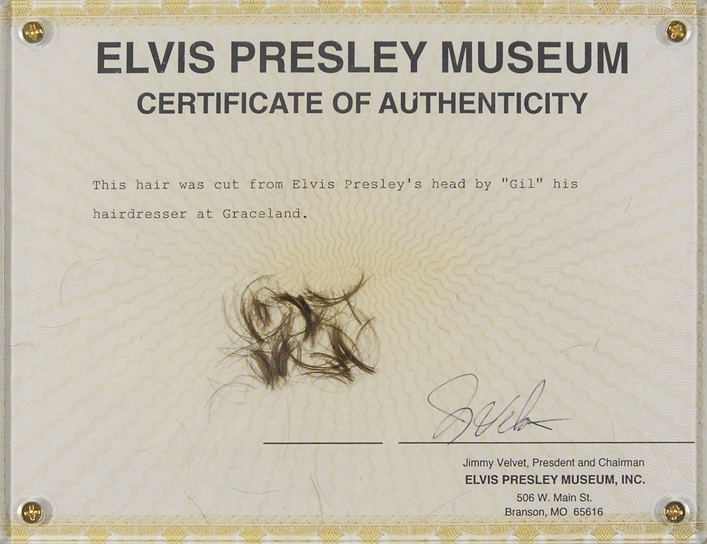 Lot #634 Elvis Presley