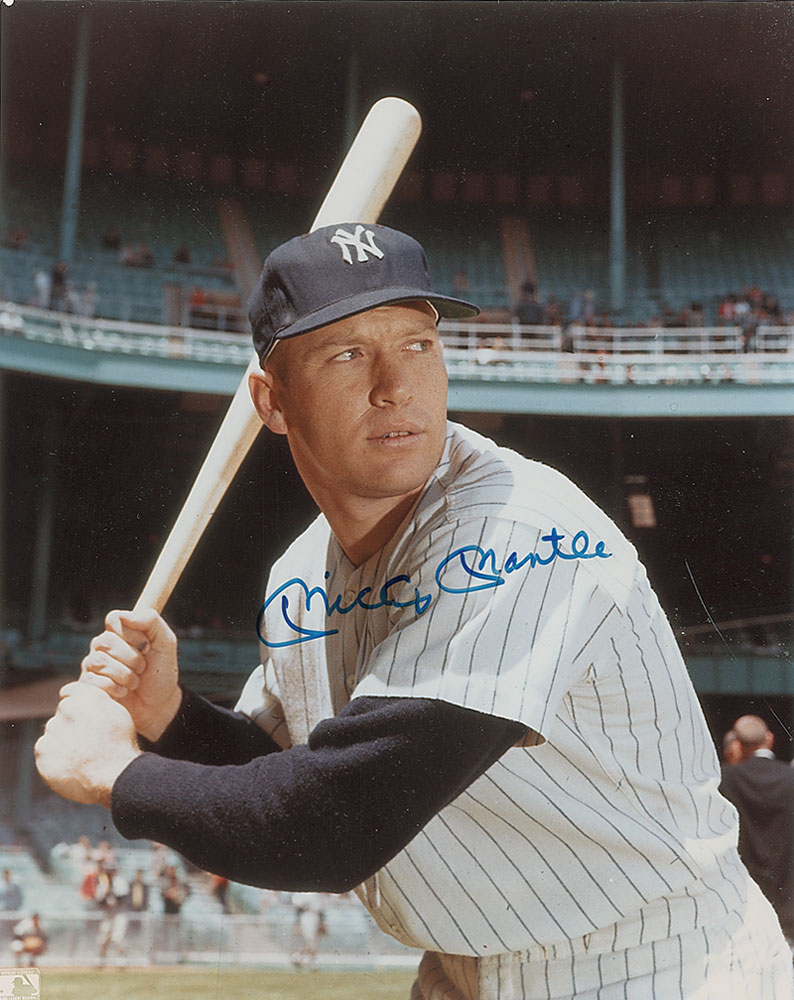 Lot #1253 Mickey Mantle