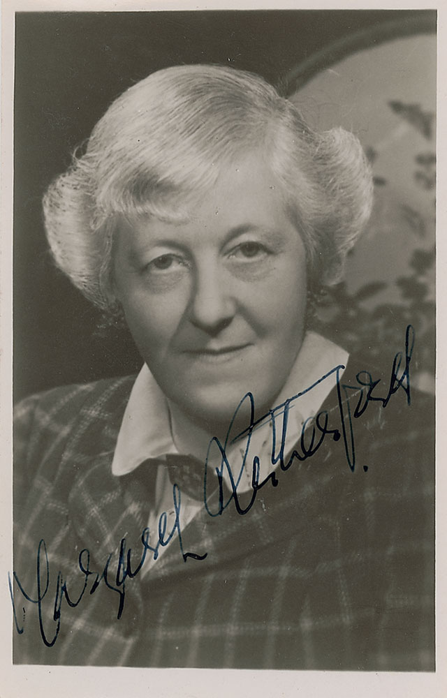 Lot #877 Margaret Rutherford