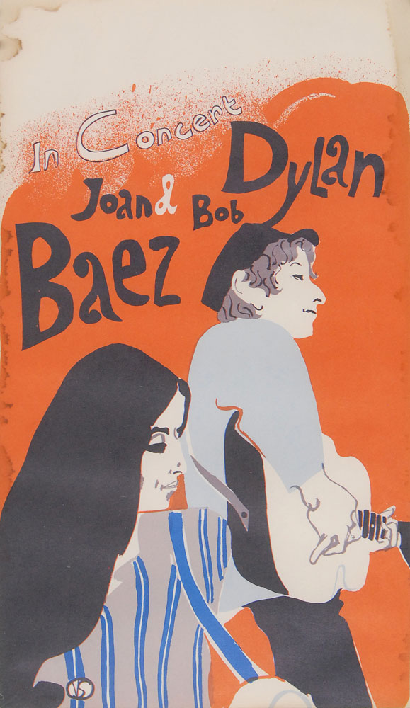 Lot #111 Bob Dylan and Joan Baez