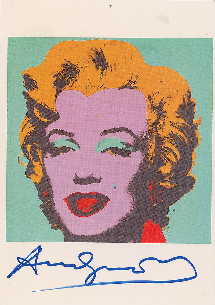 Lot #196 Andy Warhol: Marilyn Monroe