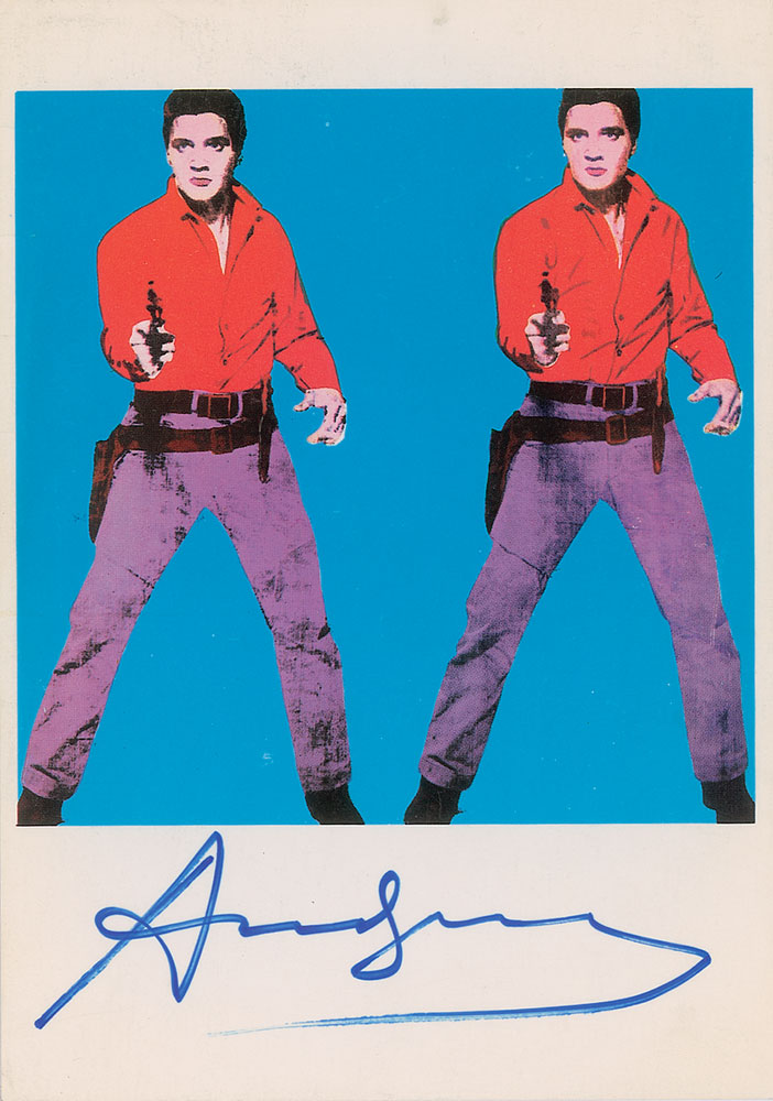 Lot #104 Andy Warhol: Elvis Presley
