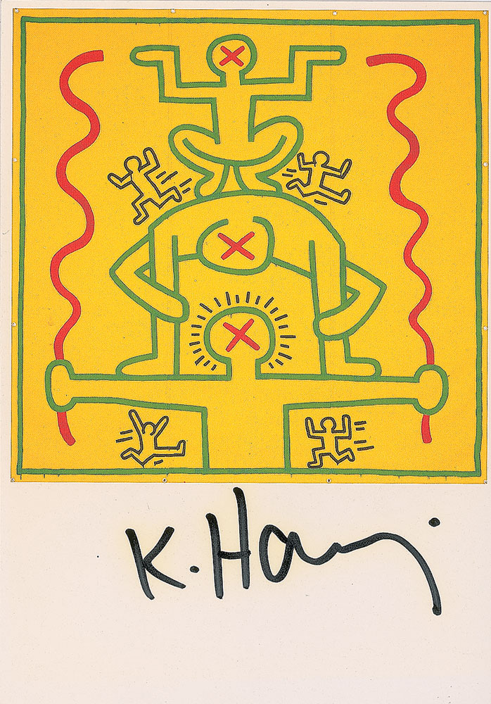 Lot #451 Keith Haring