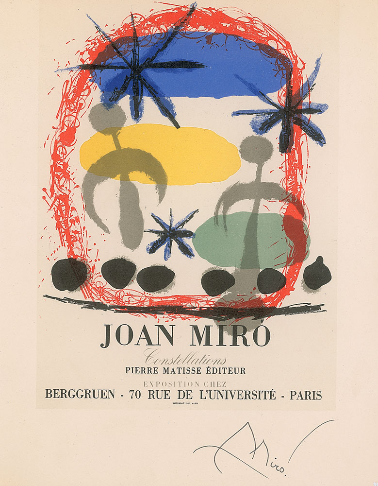 Lot #430 Joan Miro