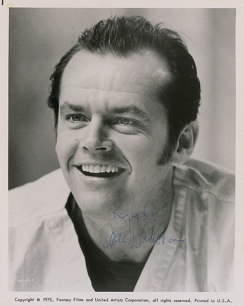 Lot #480 Jack Nicholson
