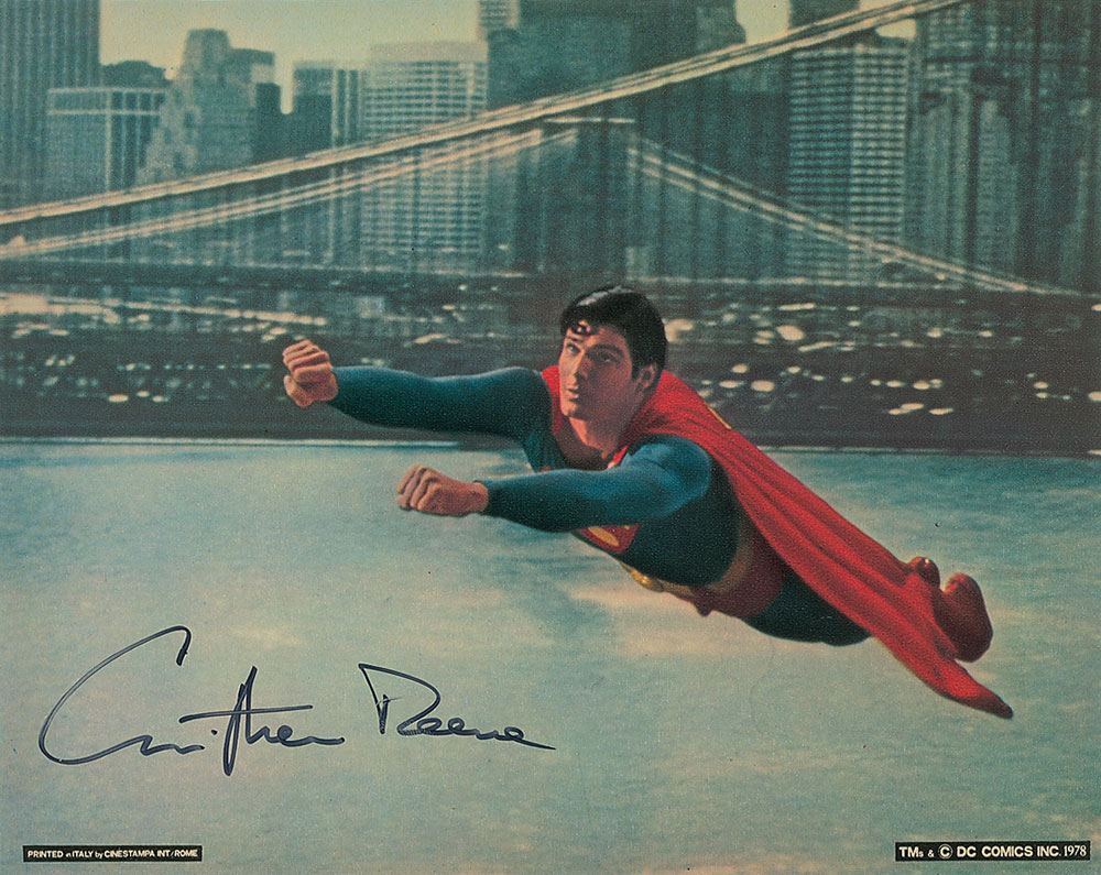 Lot #382 Superman: Christopher Reeve