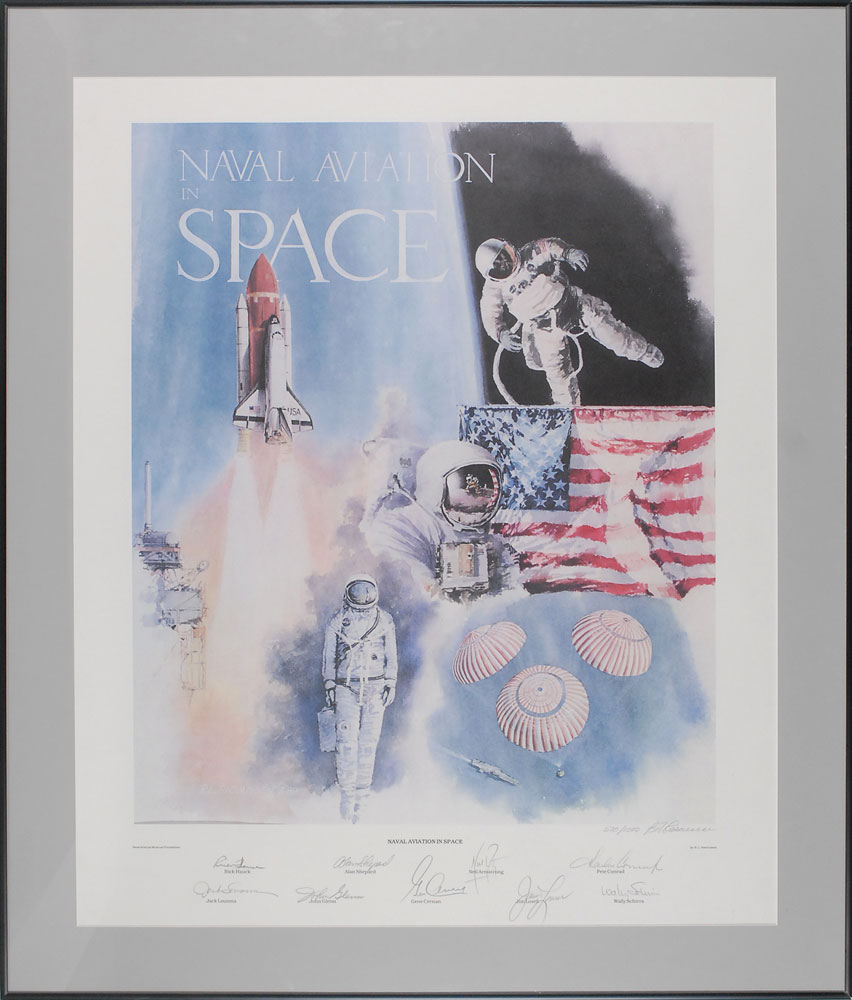 Lot #555 Naval Aviation in Space