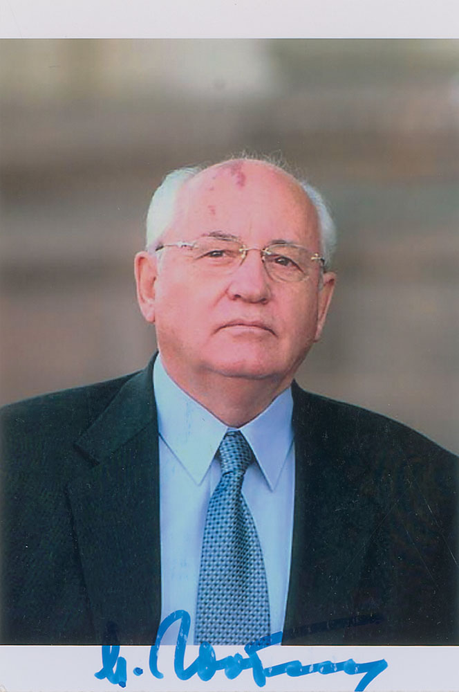 Lot #244 Mikhail Gorbachev