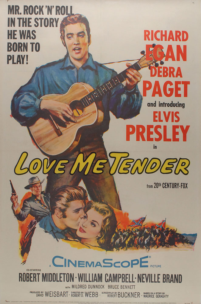 Lot #320 Elvis Presley: Love Me Tender
