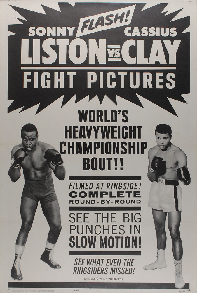Lot #322 Muhammad Ali and Sonny Liston