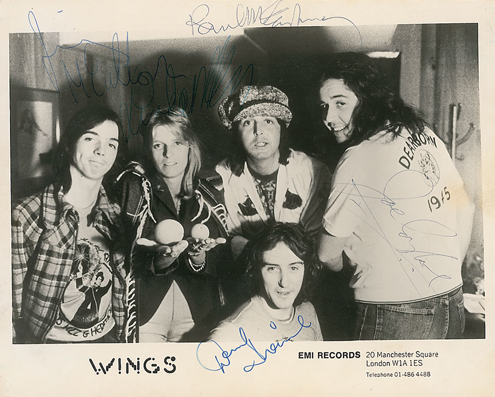 Lot #611 McCartney and Wings