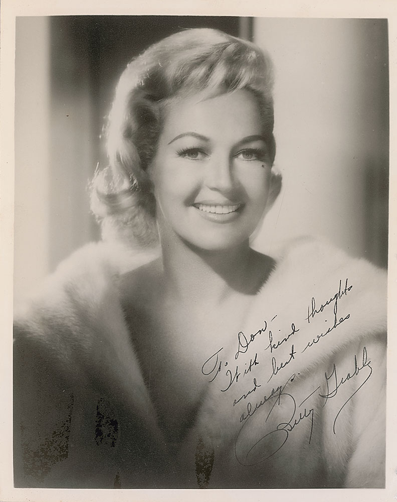 Lot #839 Betty Grable
