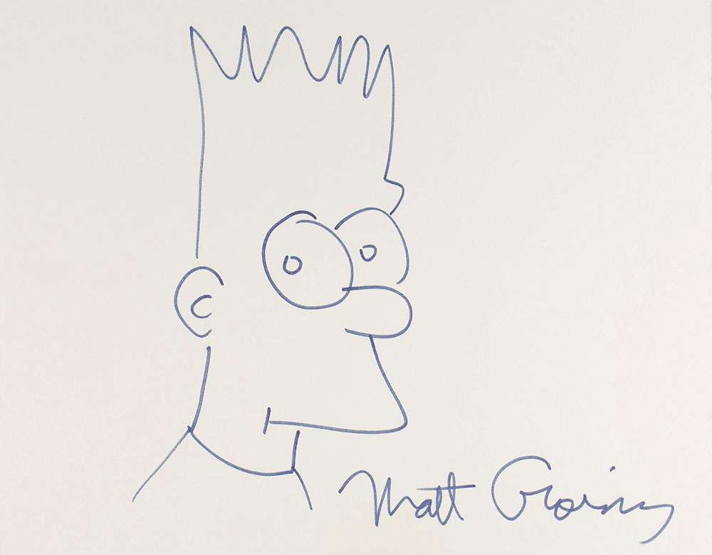 Lot #470 Matt Groening