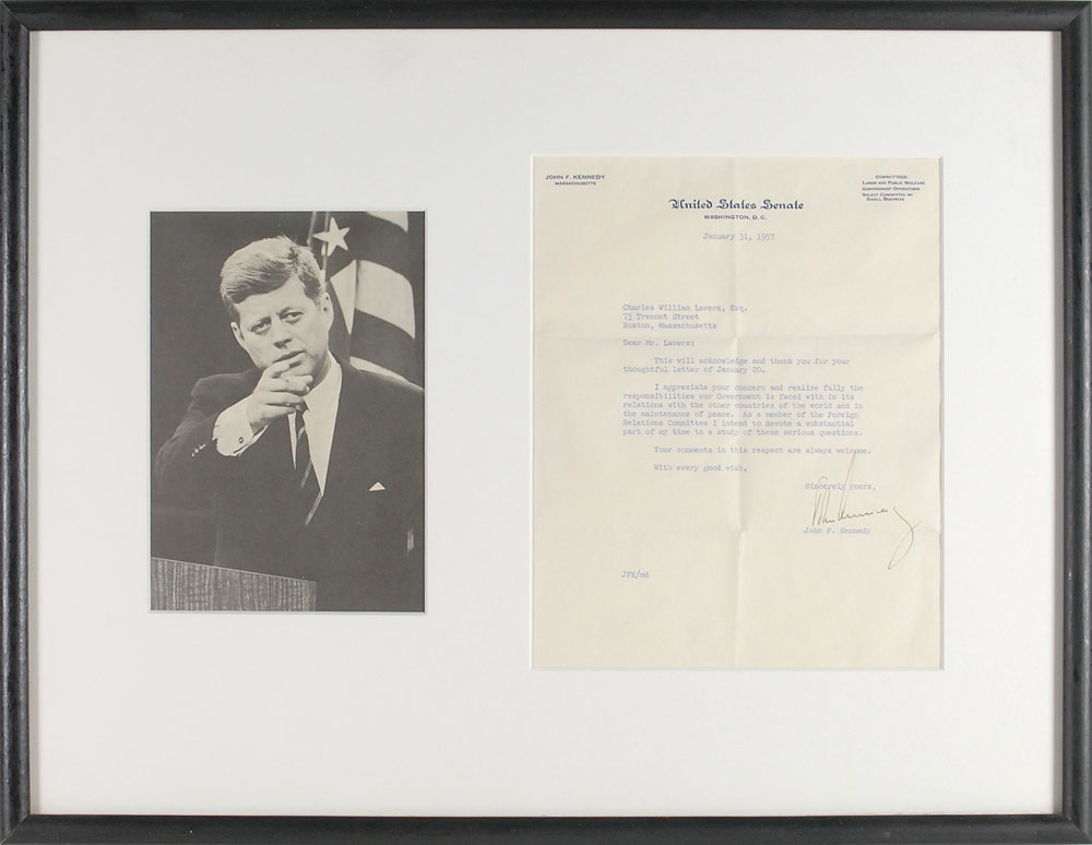 Lot #78 John F. Kennedy