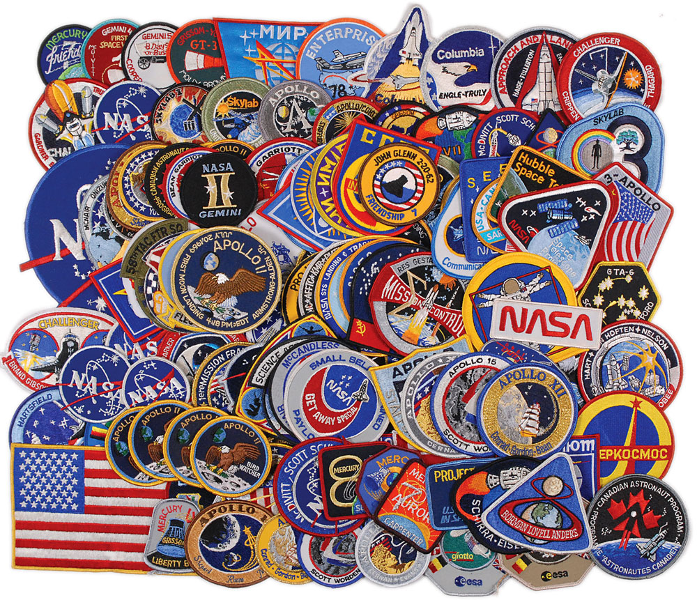 Lot #520 NASA Patch Collection