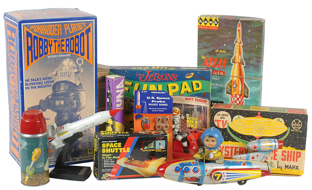 Lot #521 Space Toys