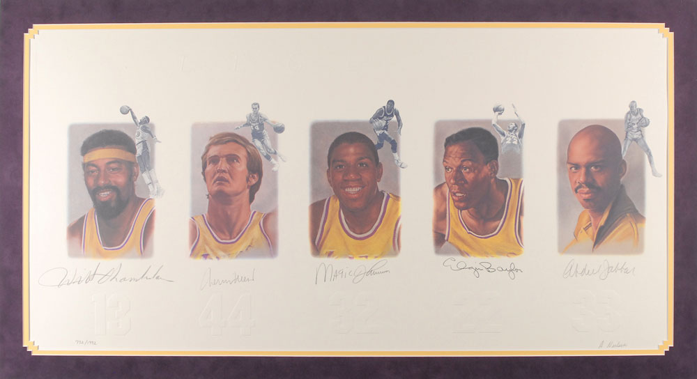 Lot #914 LA Lakers Legends