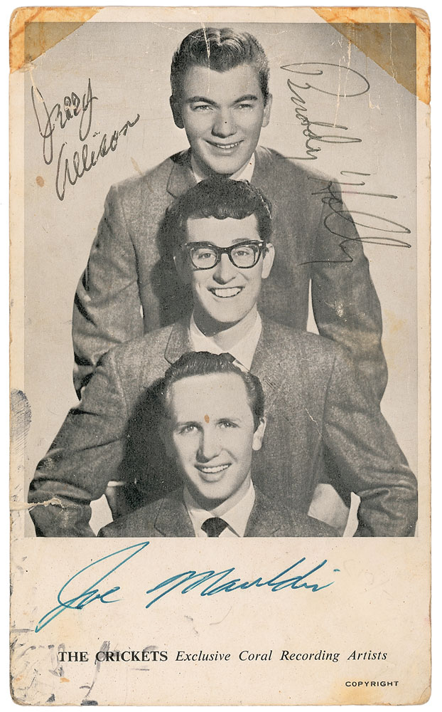 Lot #866 Buddy Holly and the Crickets
