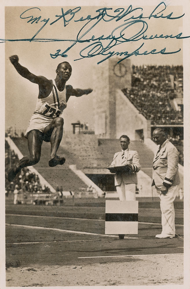 Lot #1157 Jesse Owens
