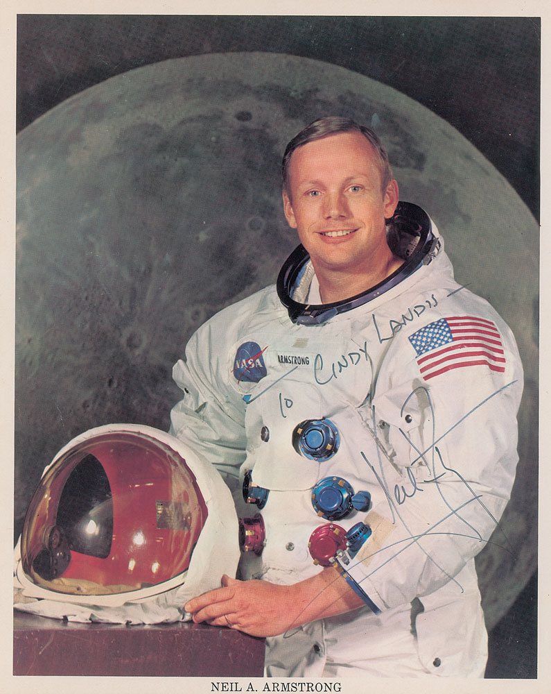 Lot #539 Neil Armstrong