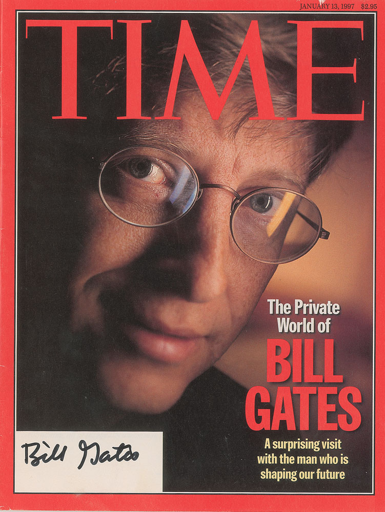 Lot #340 Bill Gates