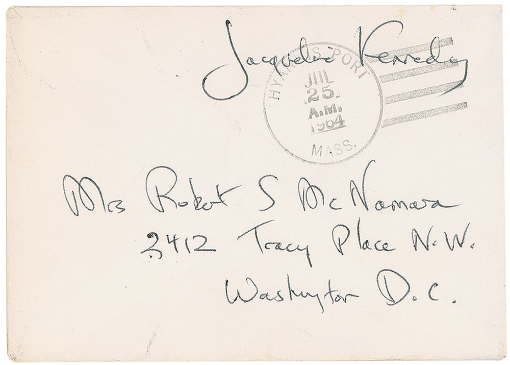 Lot #94  Jacqueline Kennedy