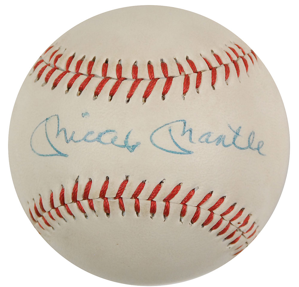 Lot #1161 Mickey Mantle