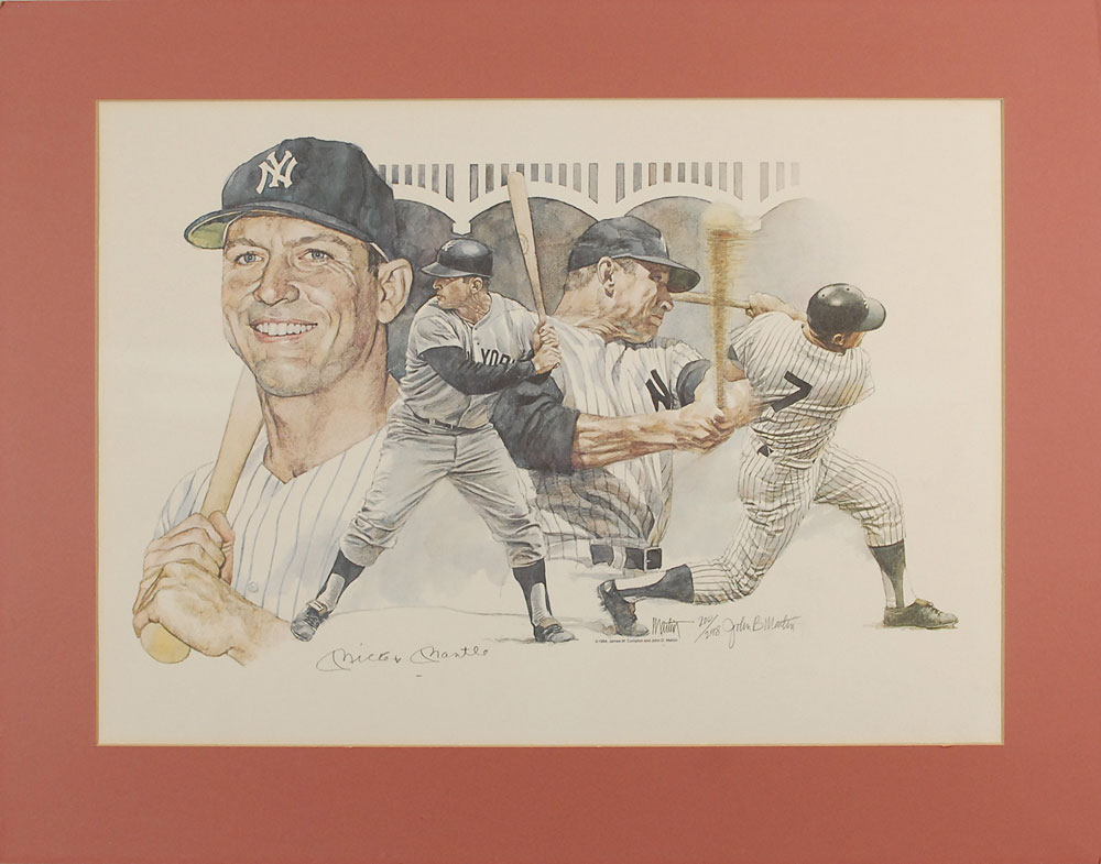 Lot #1255 Mickey Mantle