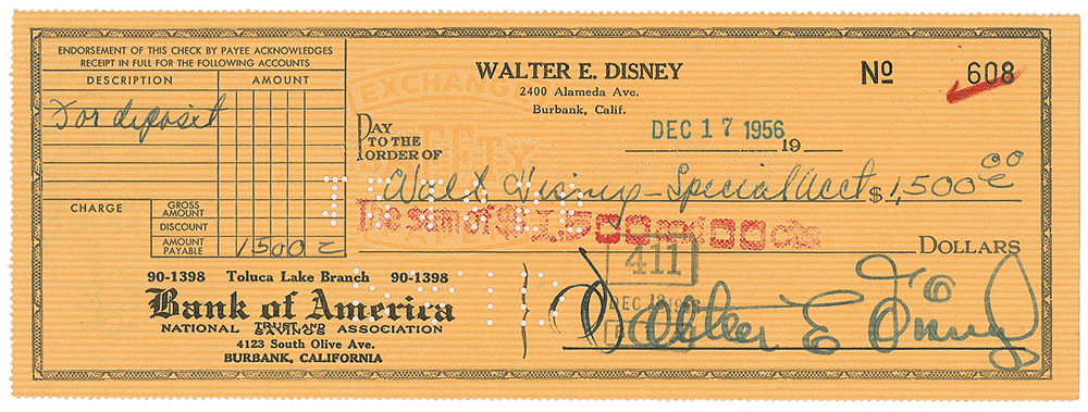 Lot #673 Walt Disney