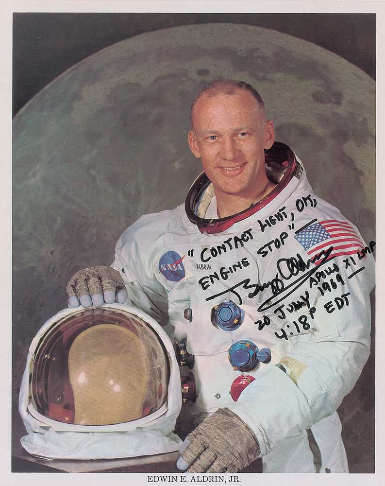 Lot #573 Buzz Aldrin