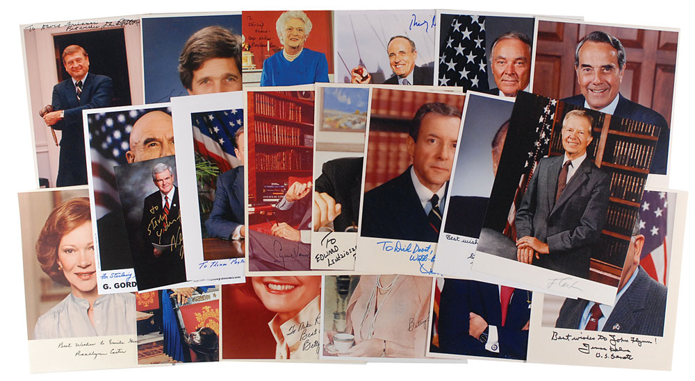 Lot #142 Presidents and Politicians