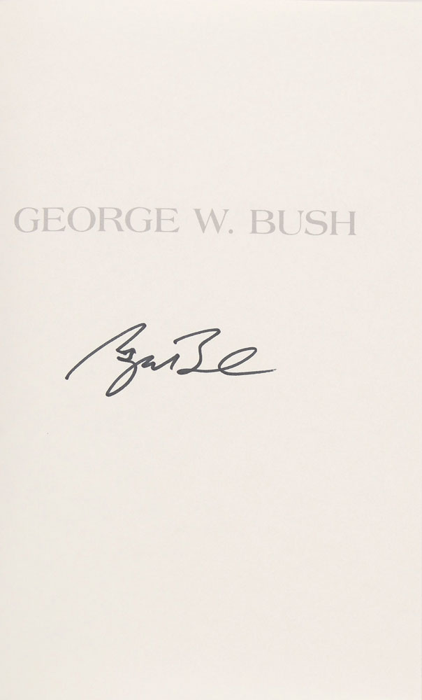 Lot #139 George W. Bush