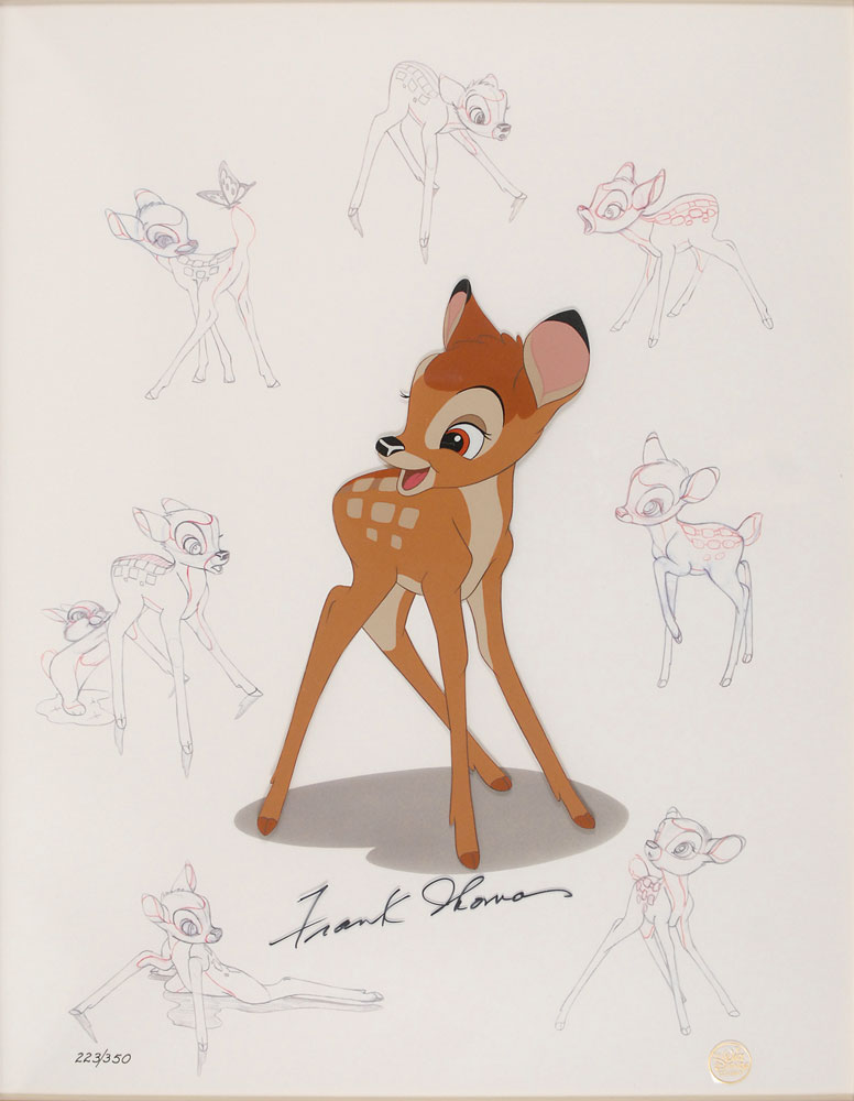 Lot #327 Bambi Masters Series limited edition cel