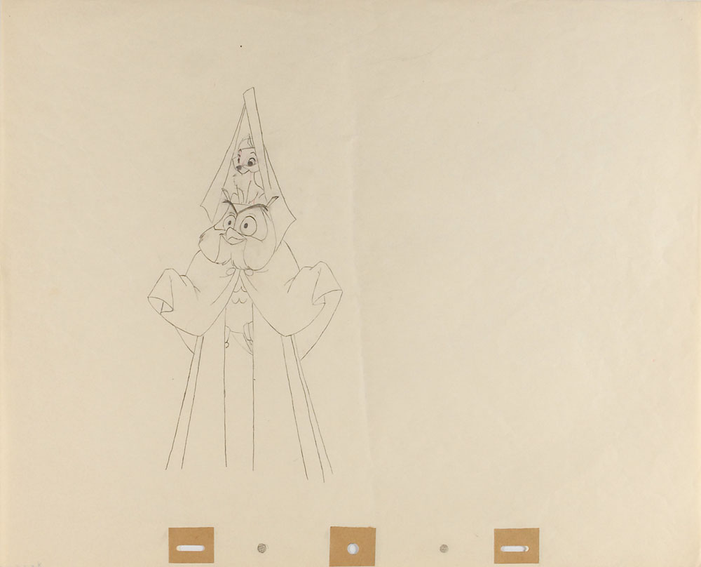 Lot #244 Mock Prince production drawing from