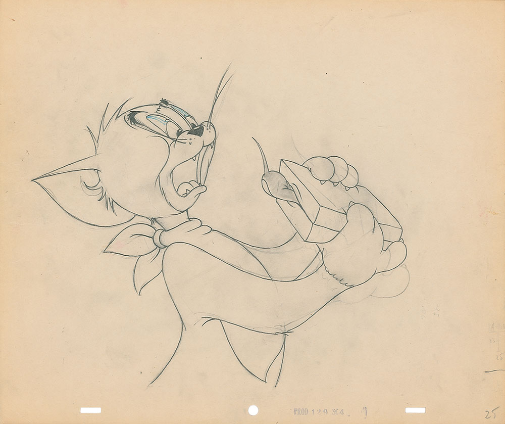 Lot #440 Tom and Jerry set of (2) in sequence
