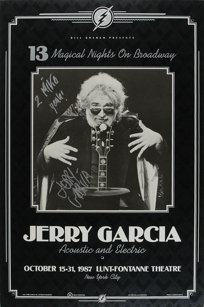 Lot #857 Grateful Dead: Jerry Garcia