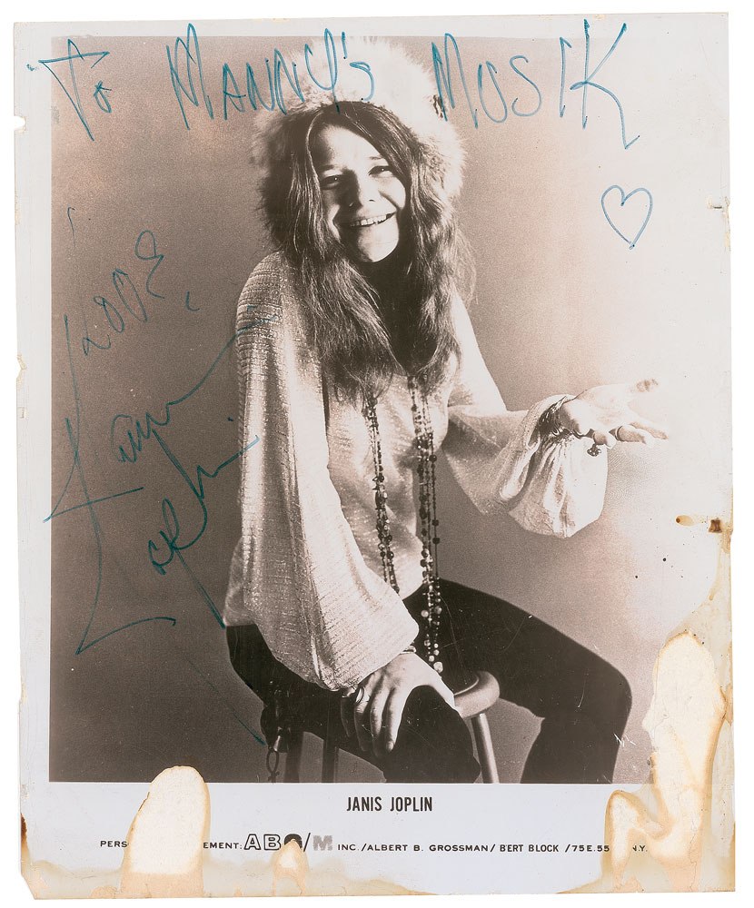 Lot #872 Janis Joplin