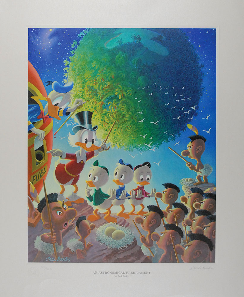 Lot #365 Carl Barks limited edition signed