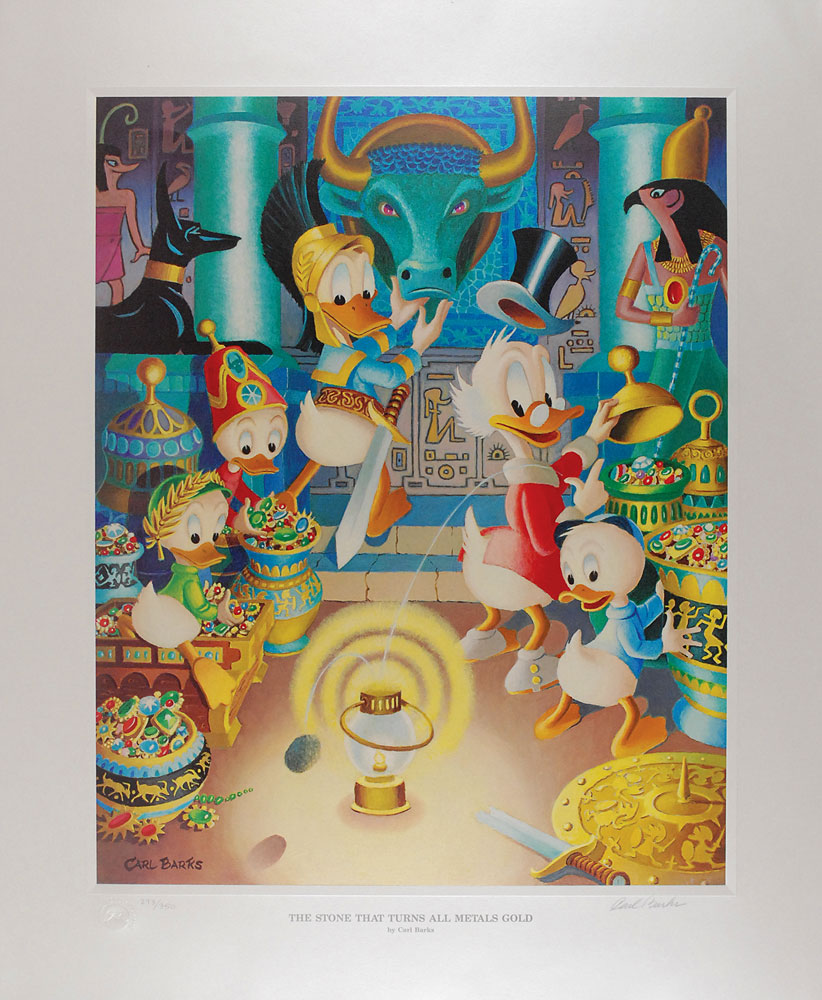Lot #367 Carl Barks limited edition signed