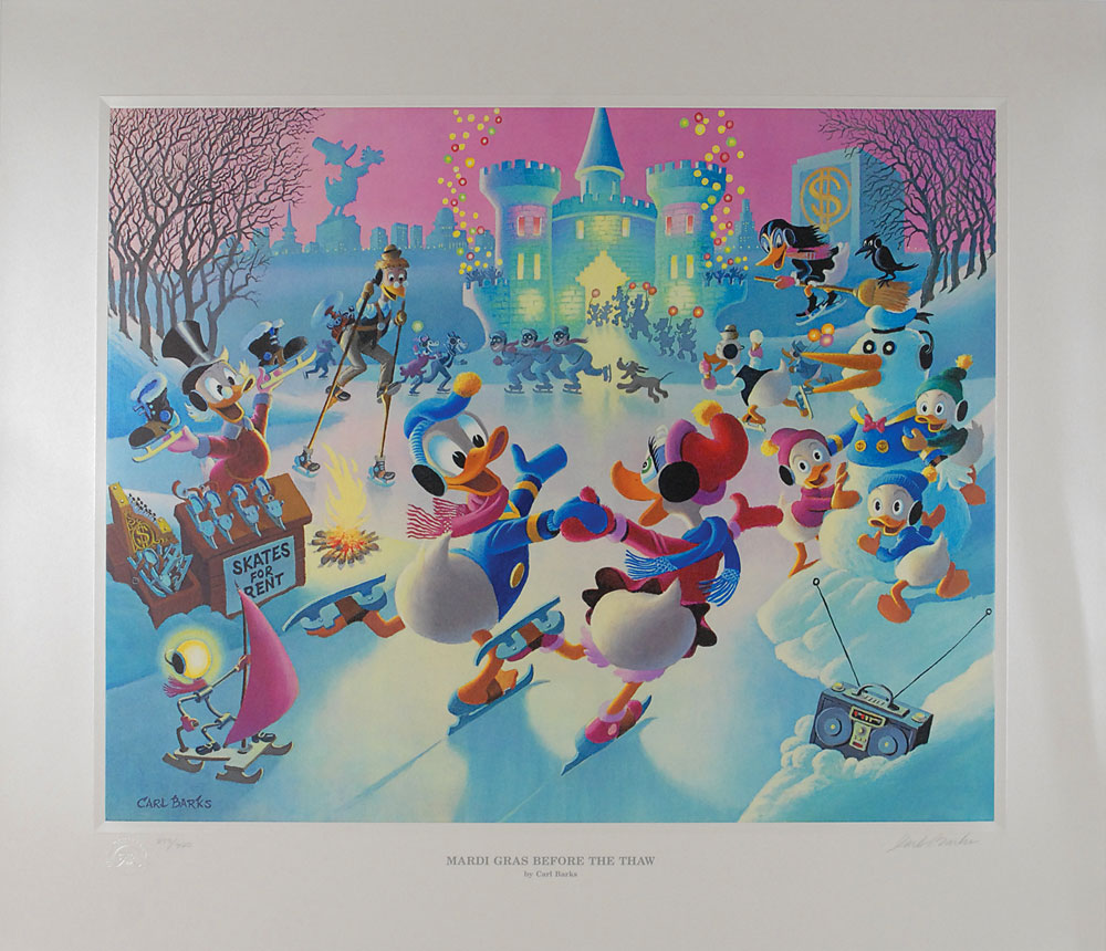 Lot #368 Carl Barks limited edition signed