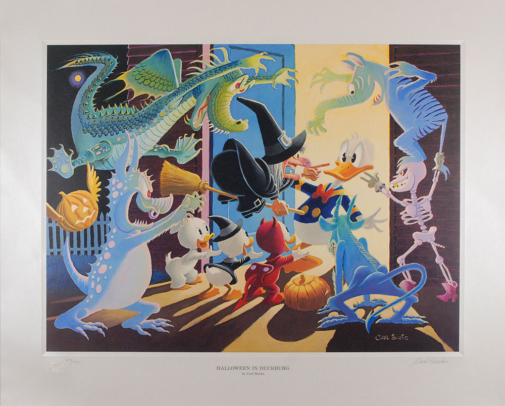 Lot #369 Carl Barks limited edition signed
