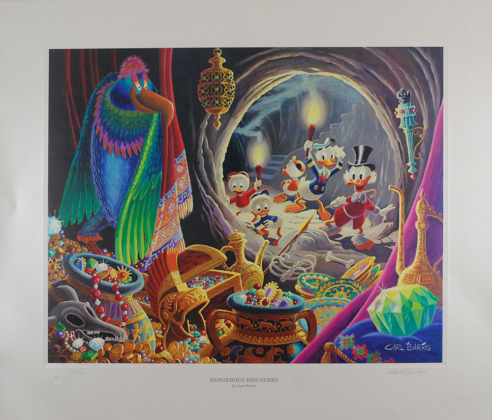 Lot #370 Carl Barks limited edition signed
