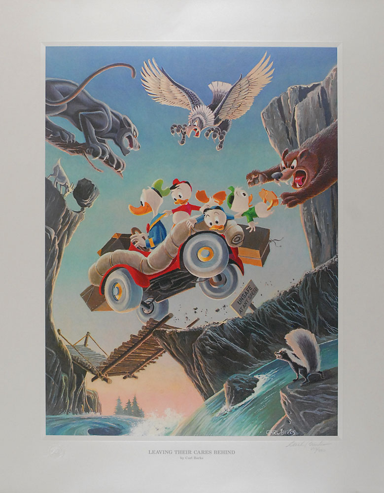 Lot #371 Carl Barks limited edition signed