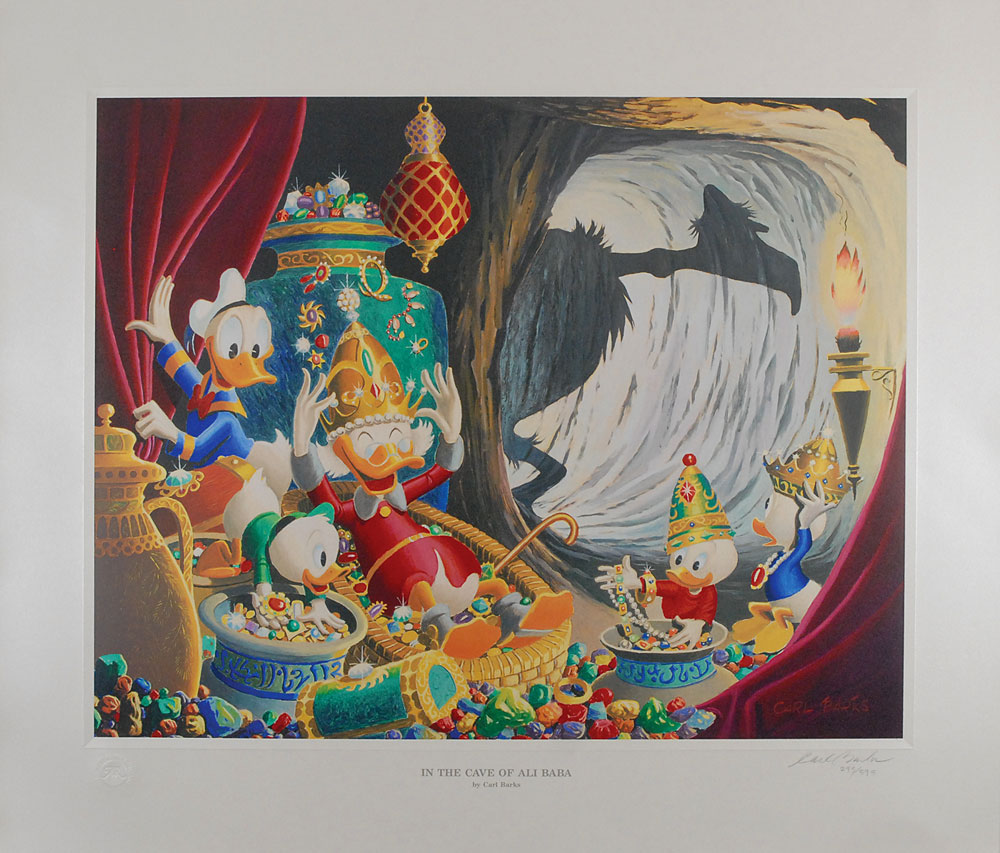 Lot #372 Carl Barks limited edition signed