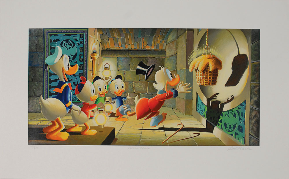 Lot #383 Carl Barks limited edition signed