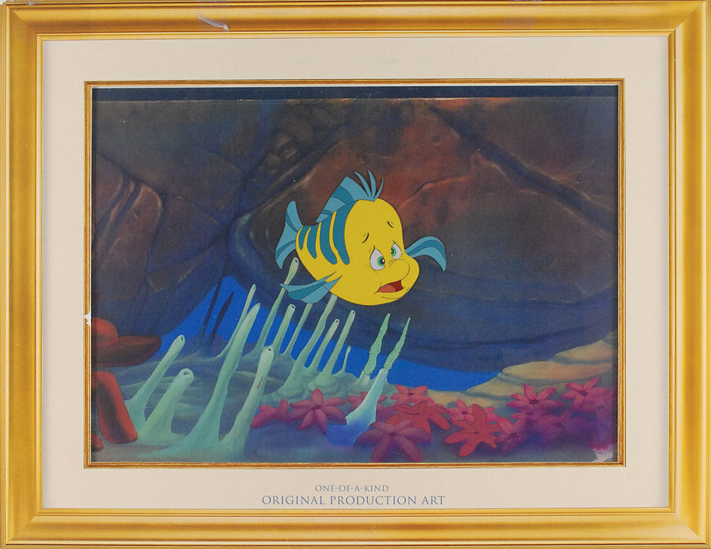 Lot #311 Flounder production cel from The Little