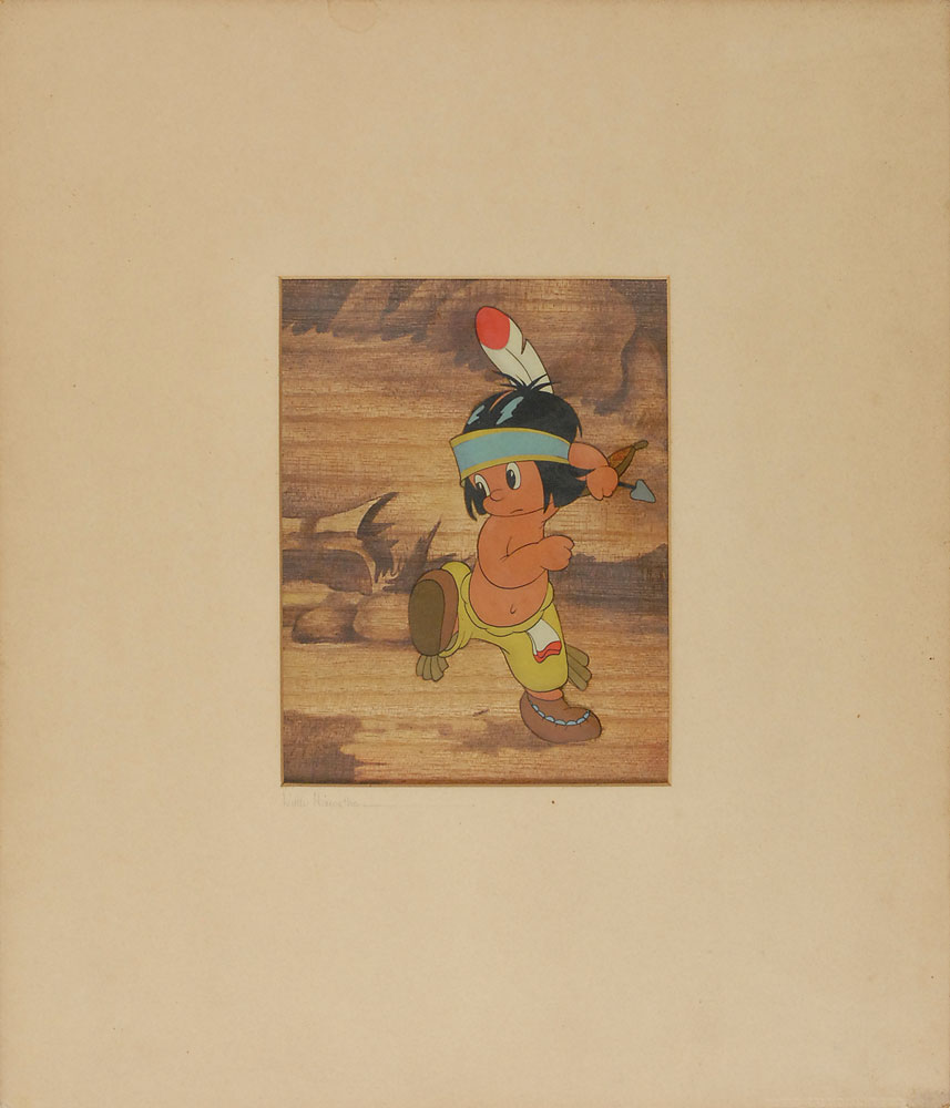 Lot #44 Little Hiawatha production cel from The