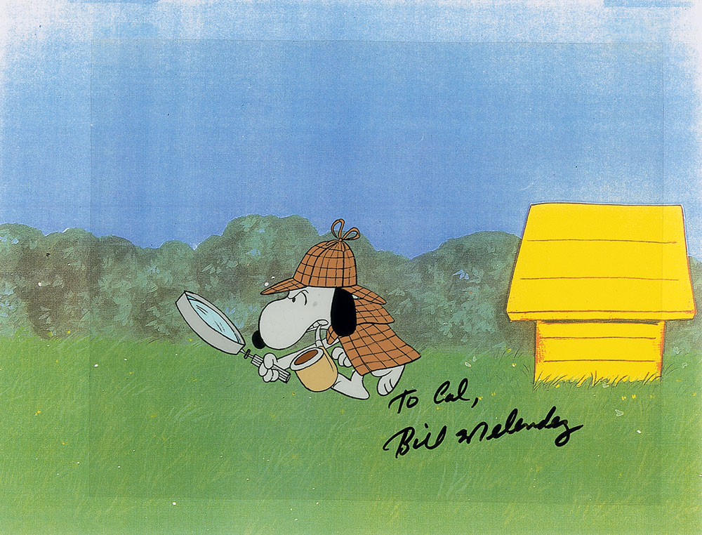 Lot #496 Snoopy production cel from It’s a