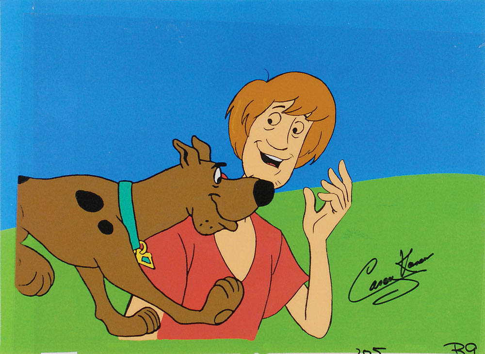 Lot #473 Scooby-Doo and Shaggy production cel from