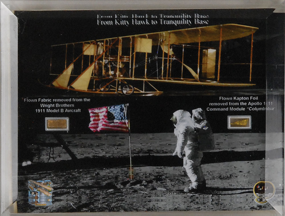 Lot #533 Apollo 11 and Wright Brothers
